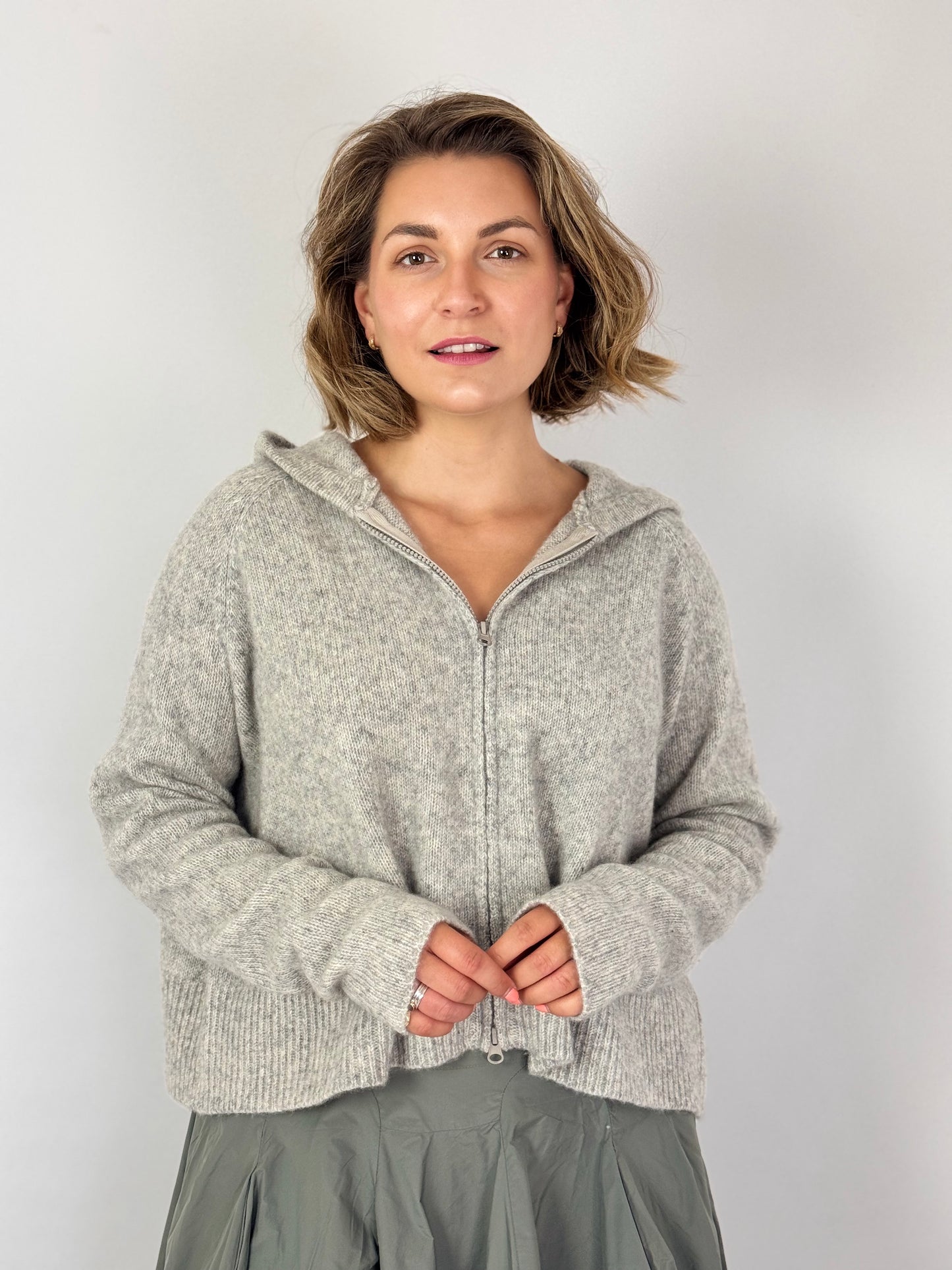 Rundholz Black Label 7103 Cardigan Light Grey