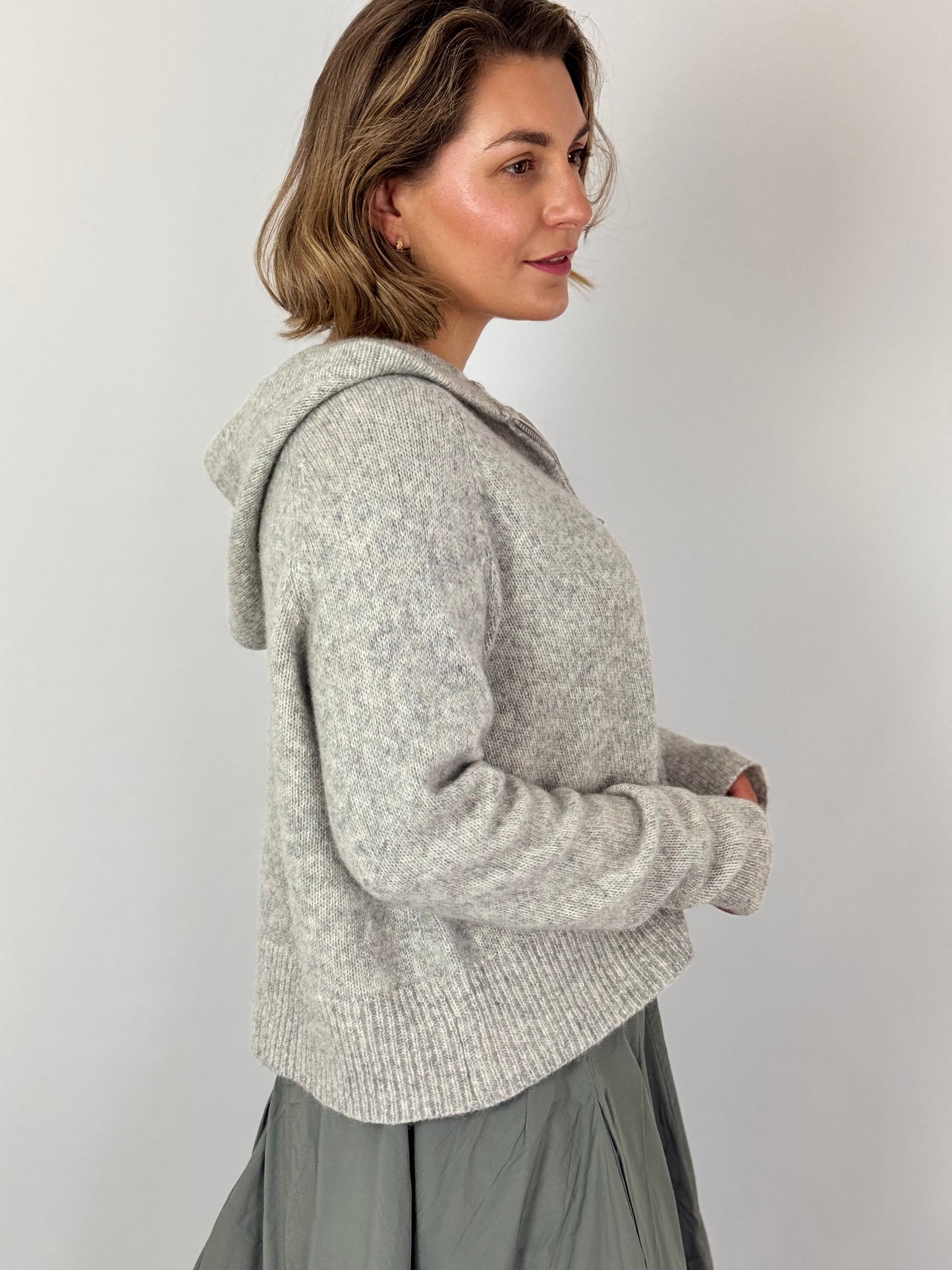 Rundholz Black Label 7103 Cardigan Light Grey