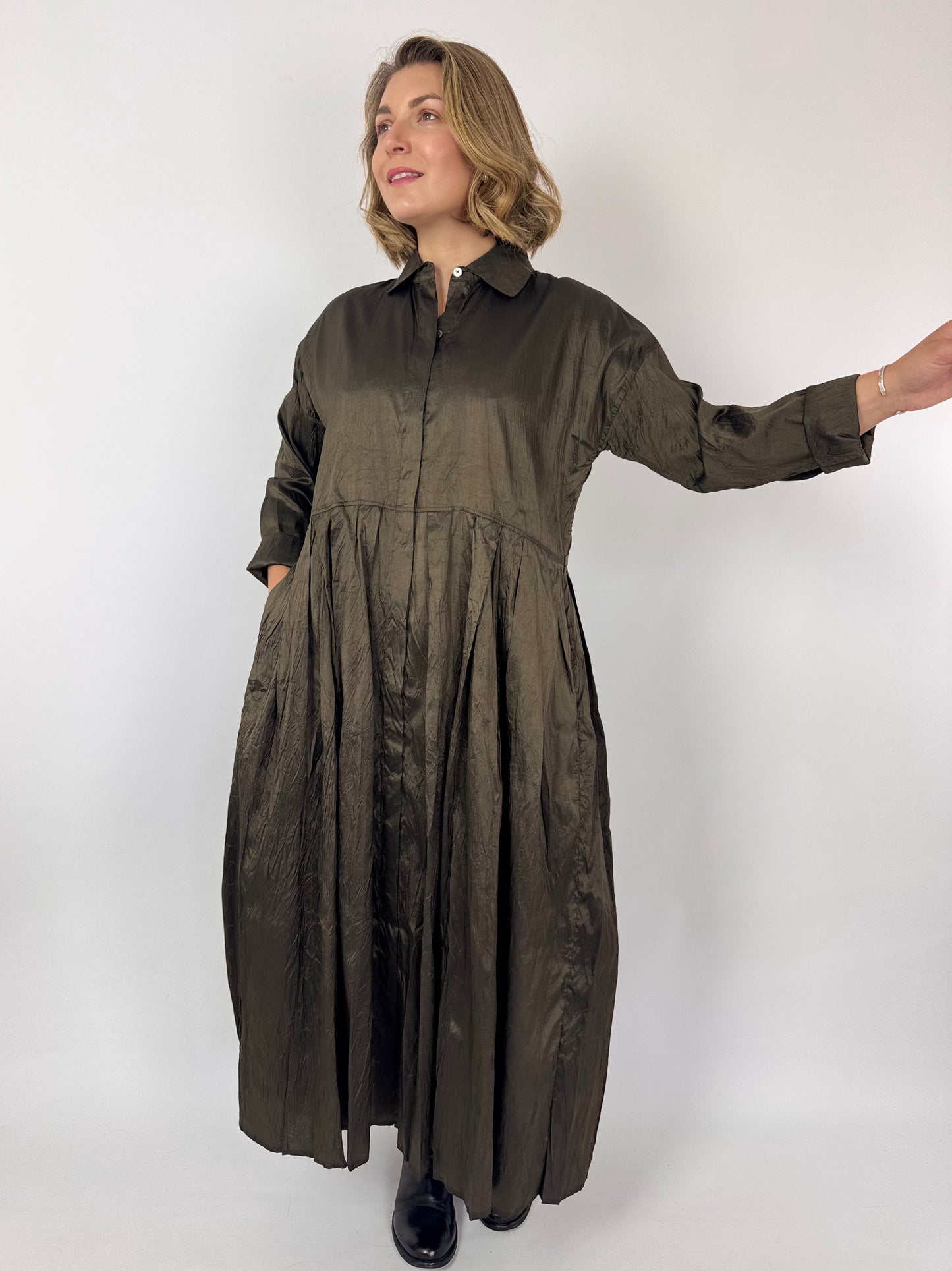 Christian Peau 08 Dress Moss