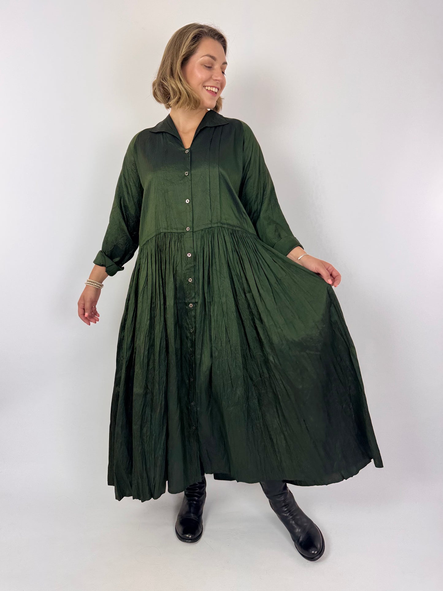 Christian Peau 12 Dress Kale