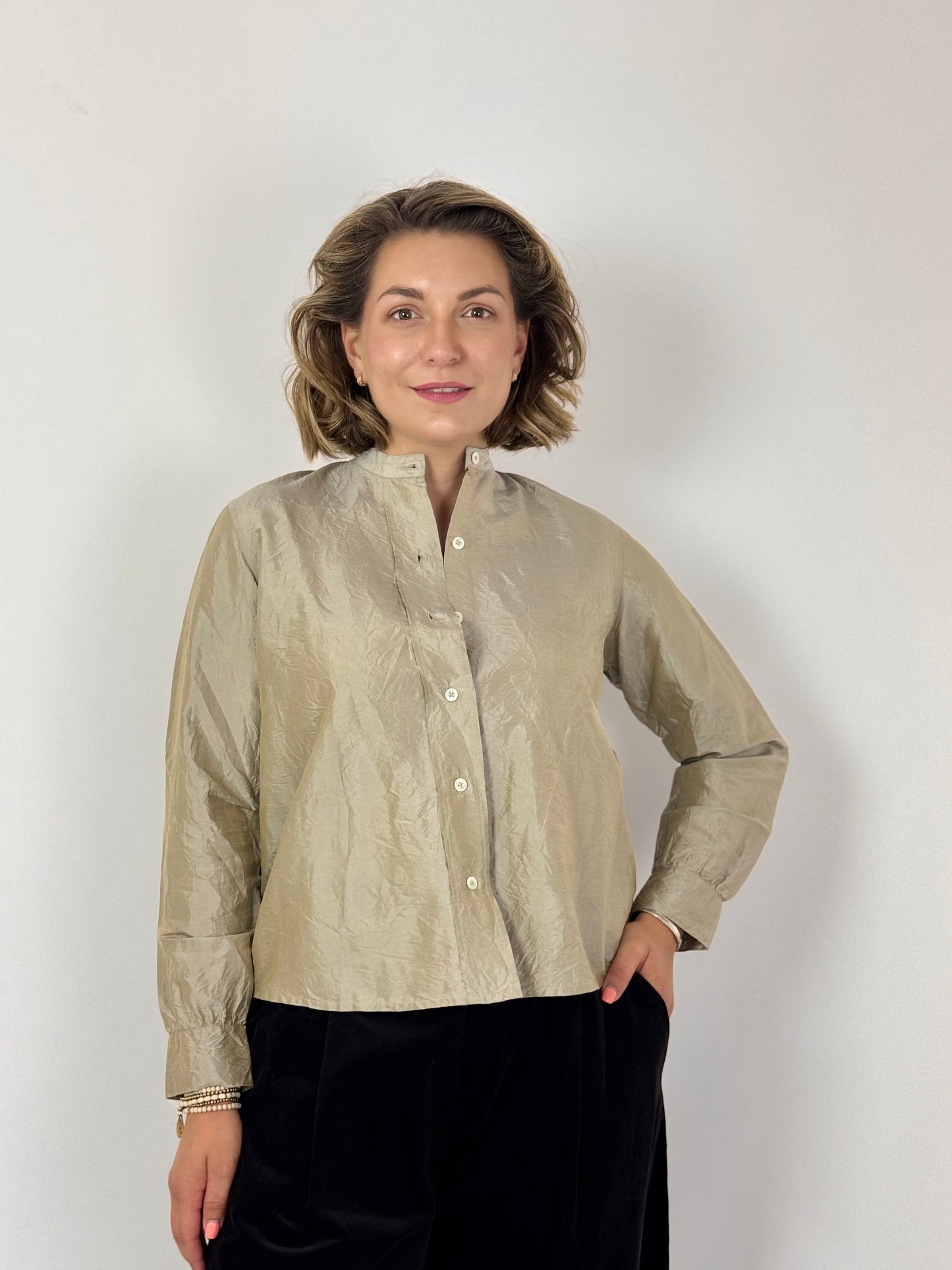 Christian Peau 05 Blouse Clay