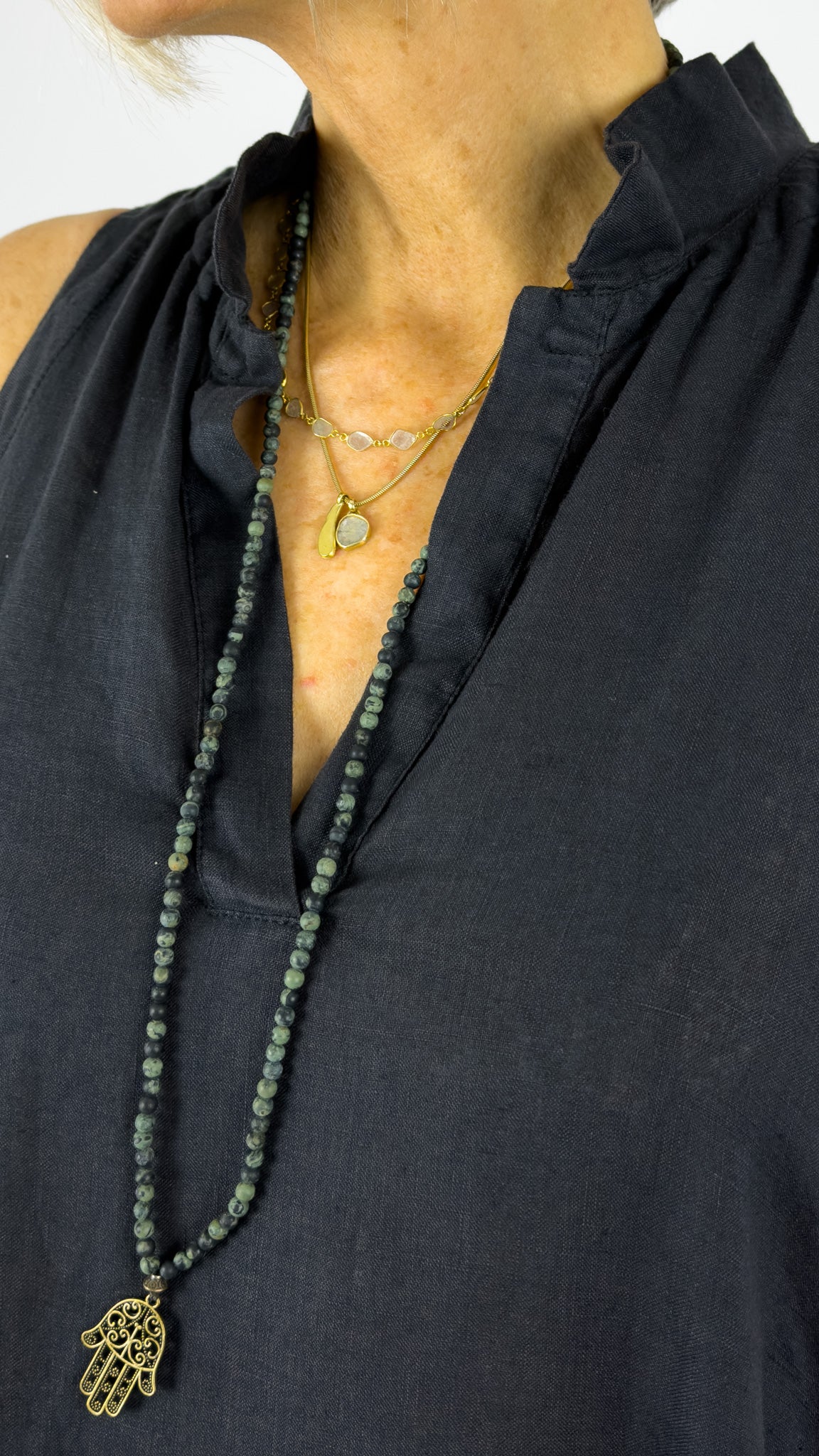 Mama b Limite Dress Anthracite