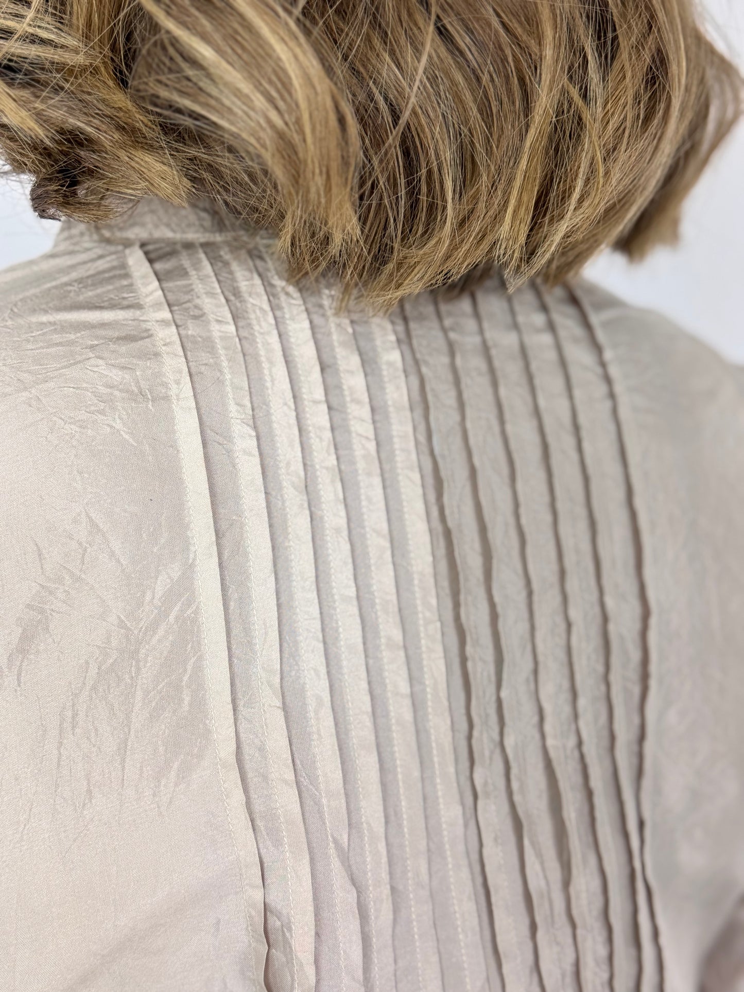 Christian Peau 04 Blouse Silver Beige