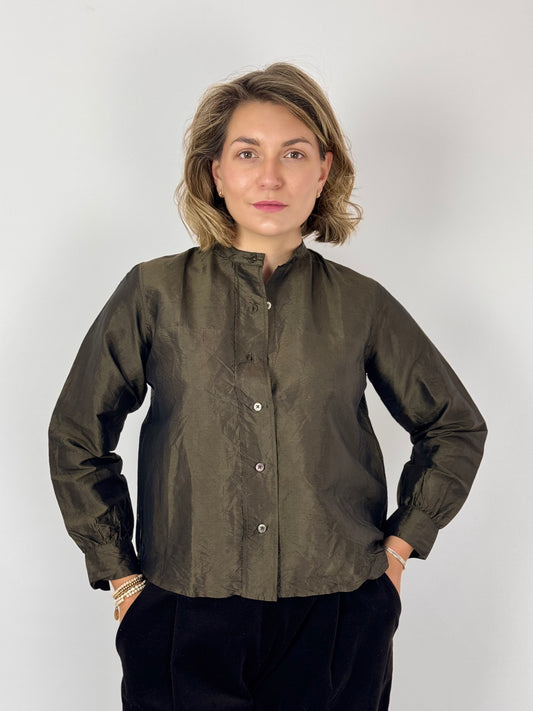 Christian Peau 05 Blouse Moss