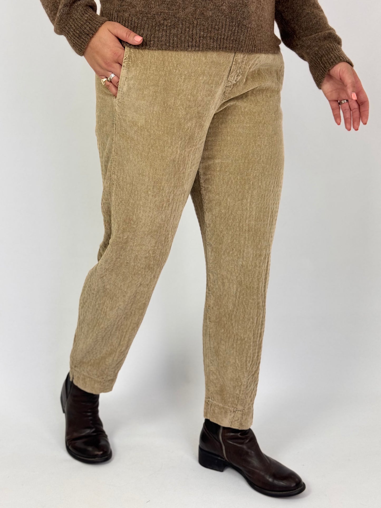Transit Par-Such P251 Trousers Camel