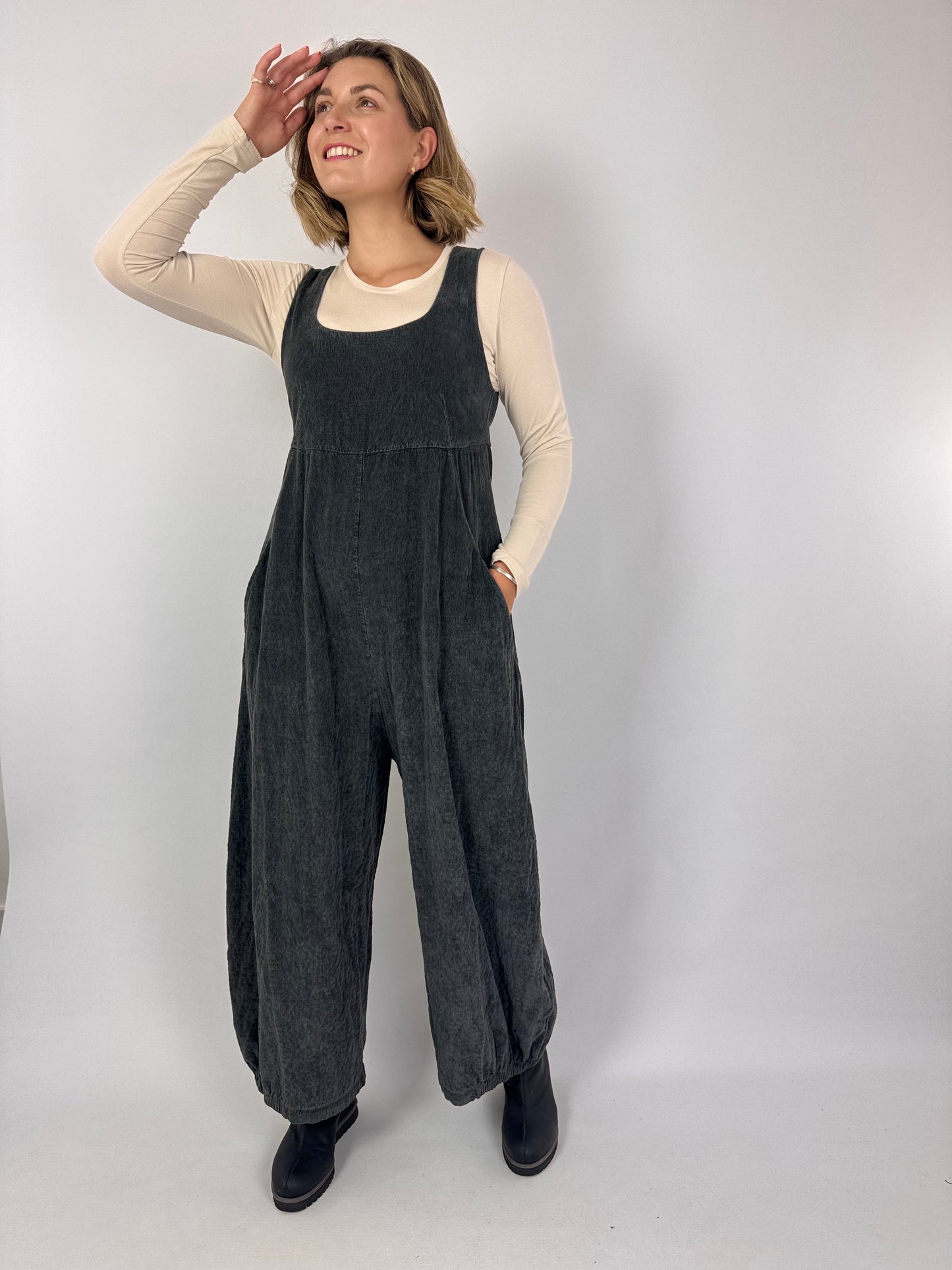 Transit Par-Such P255 Jumpsuit Anthracite