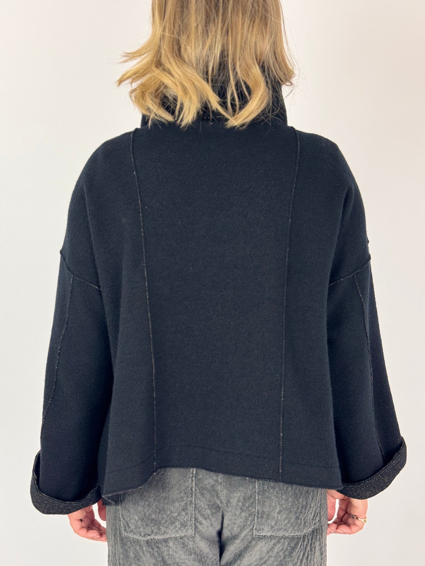 Transit Par-Such 9442 Jacket Herringbone