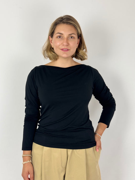 Les Filles d'Ailleurs 849 Top Black