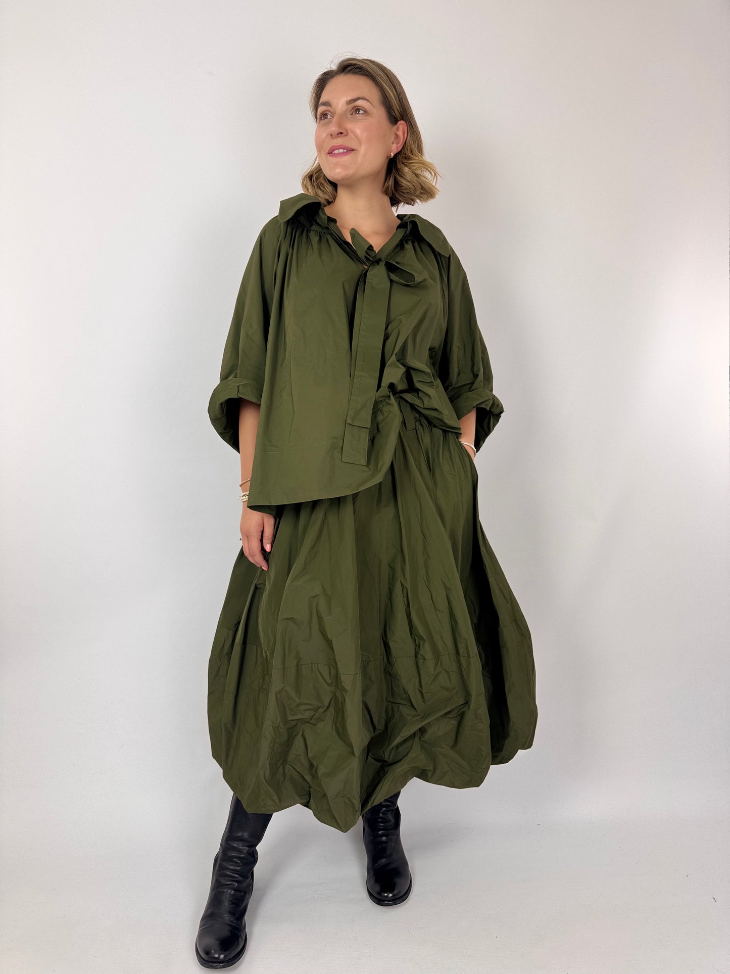Les Filles d'Ailleurs 840 Top Khaki