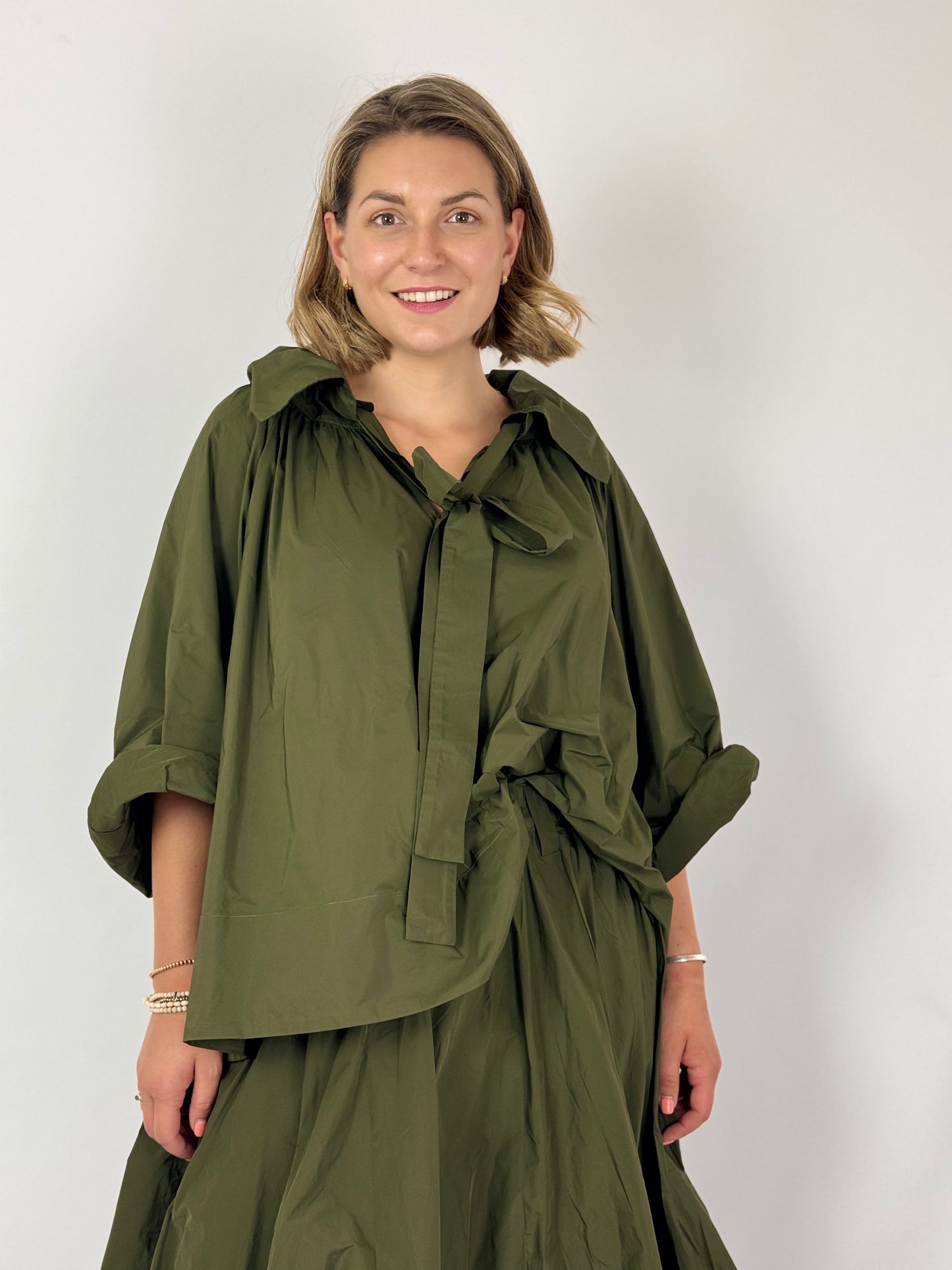 Les Filles d'Ailleurs 840 Top Khaki