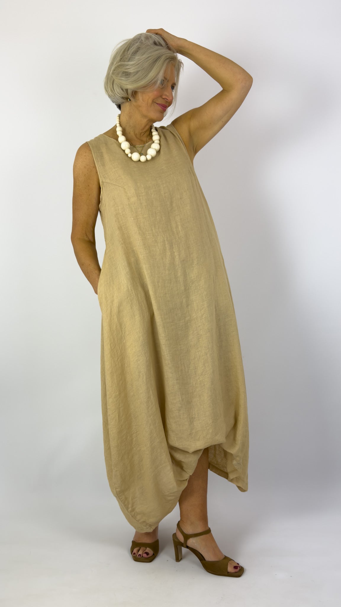 Mama b Alma L Dress Grano