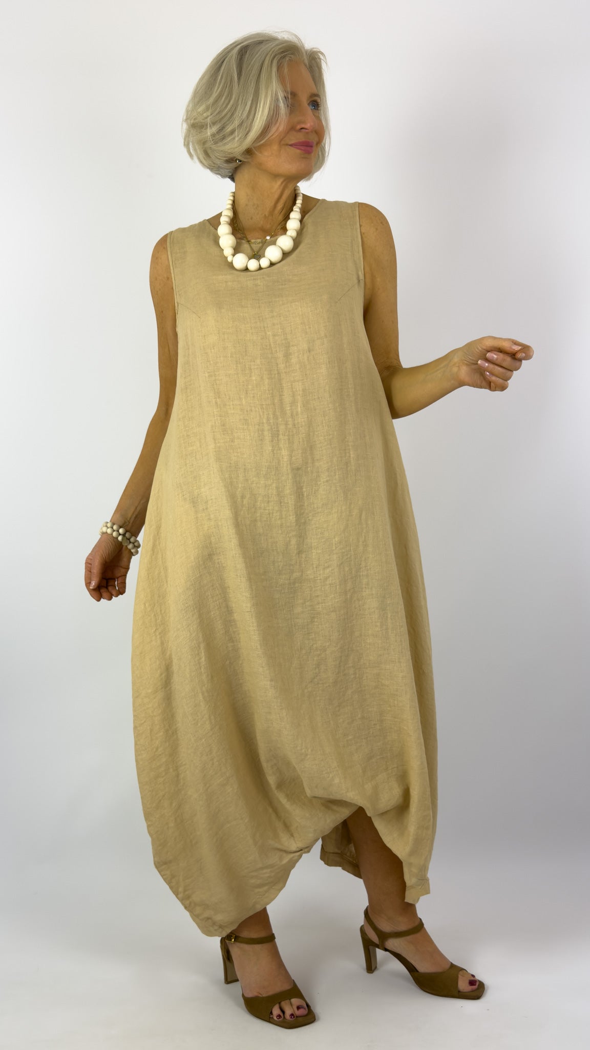 Mama b Alma L Dress Grano