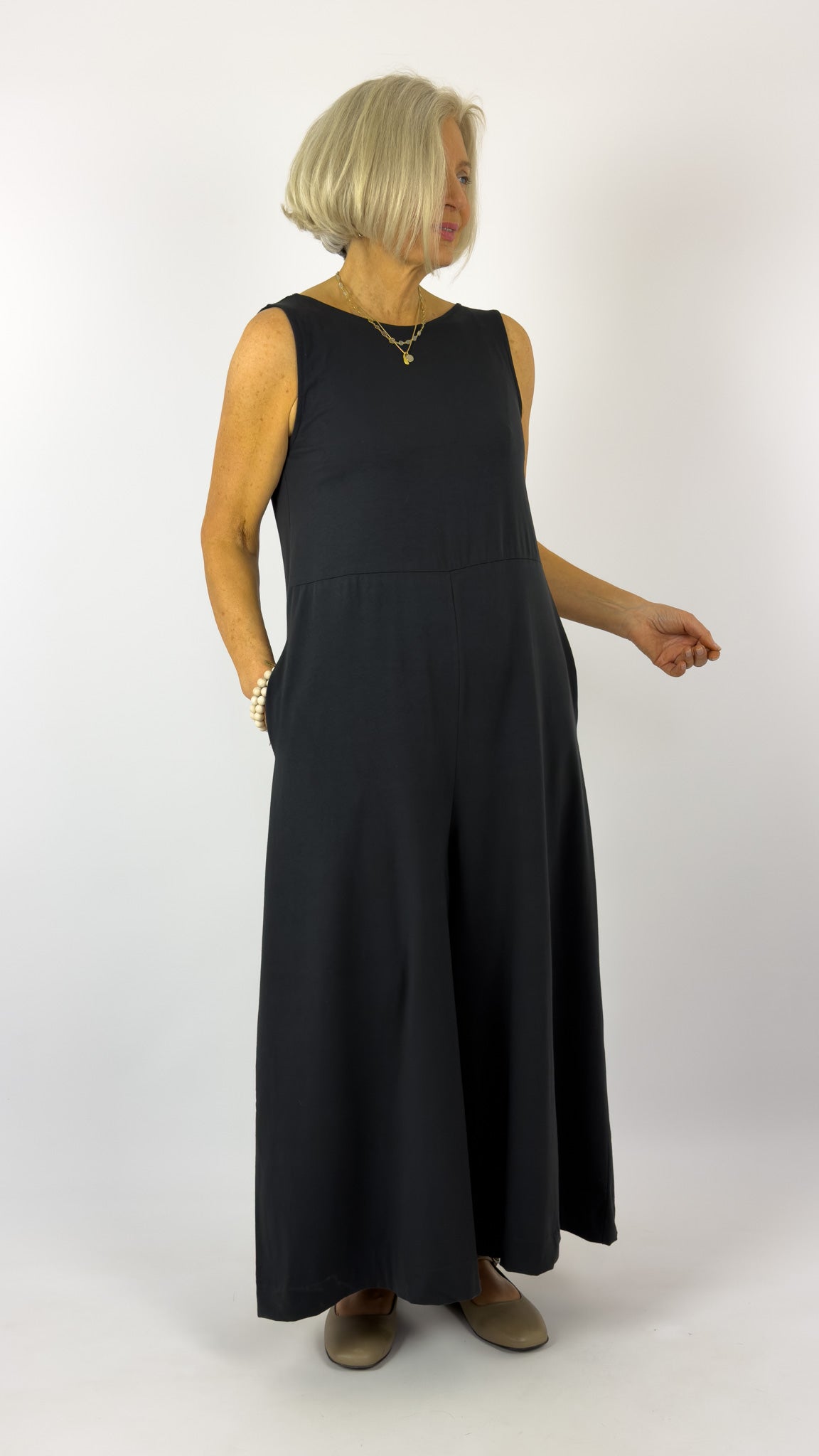 Mama b Fine U Jumpsuit Anthracite