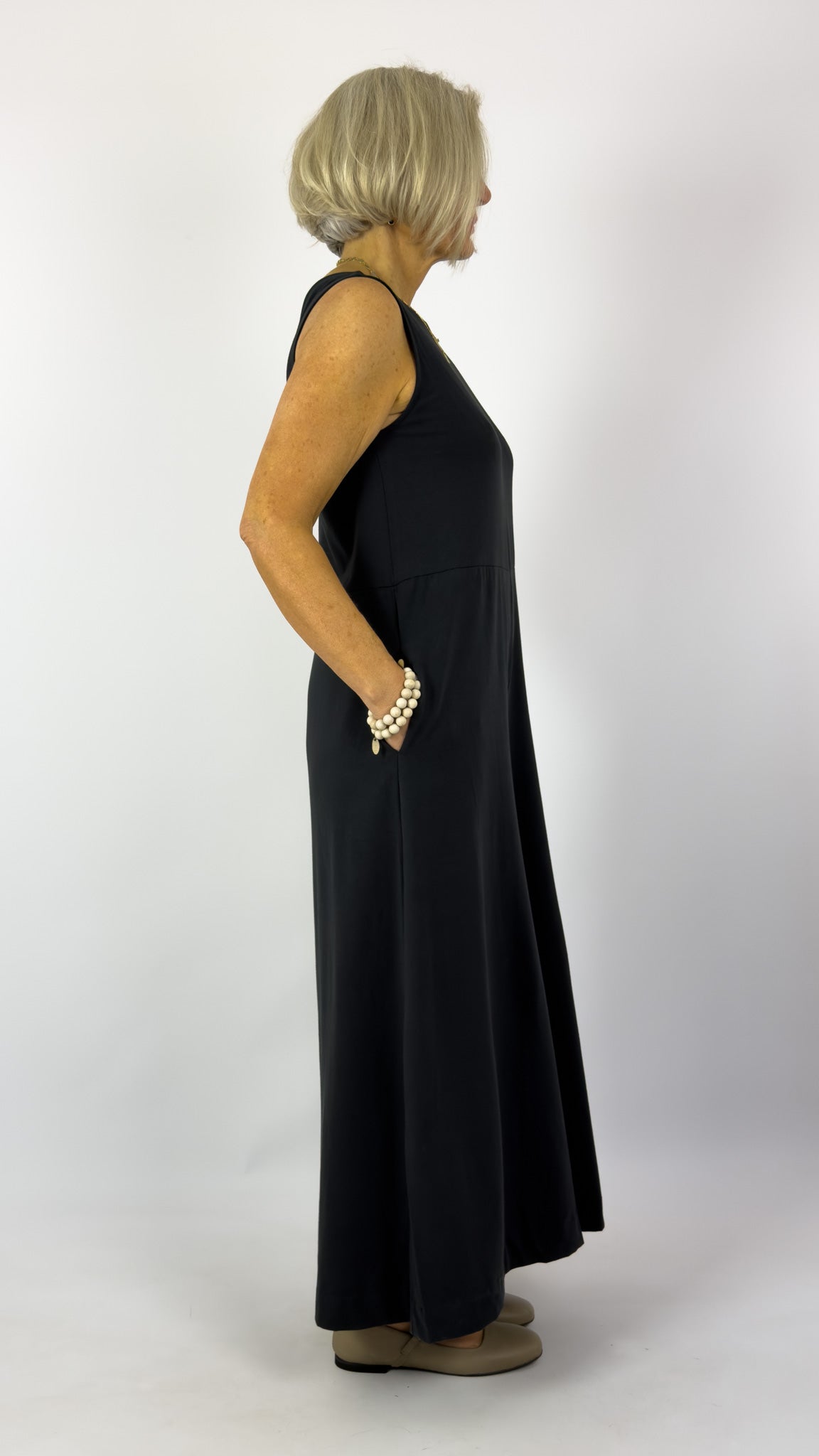 Mama b Fine U Jumpsuit Anthracite