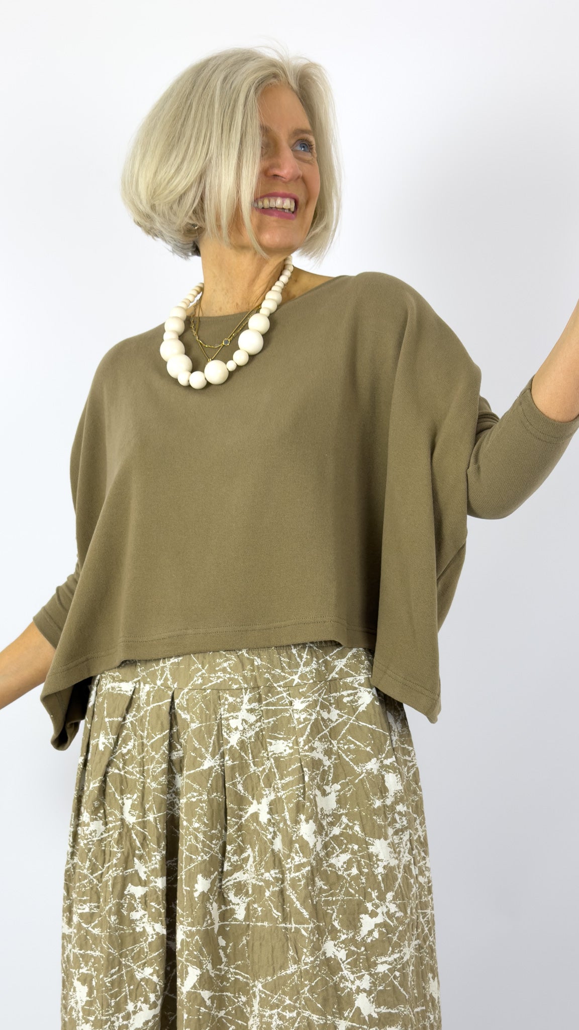 Mama b Kira Jumper Cumin