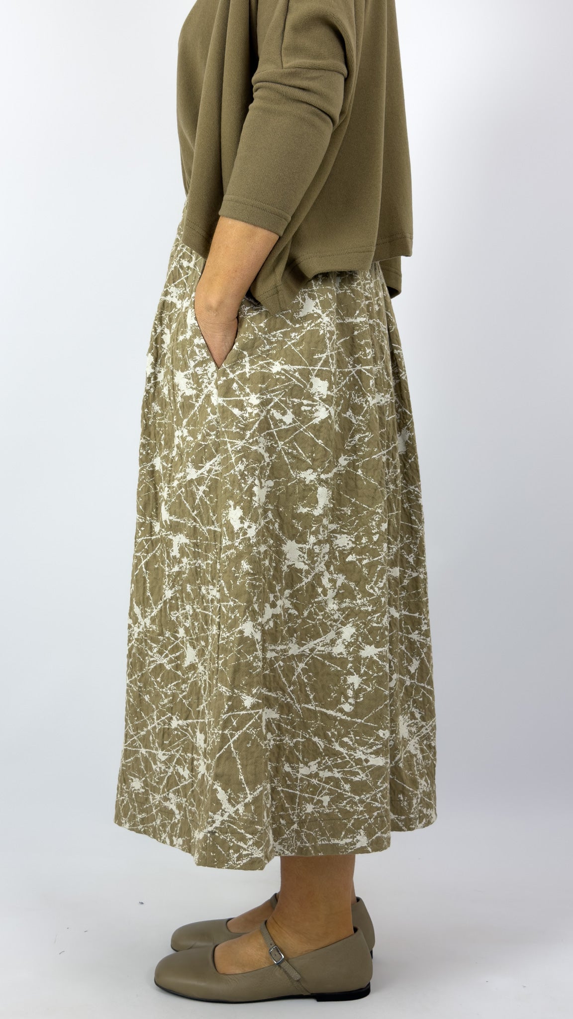 Mama b Pesci Skirt Cumin