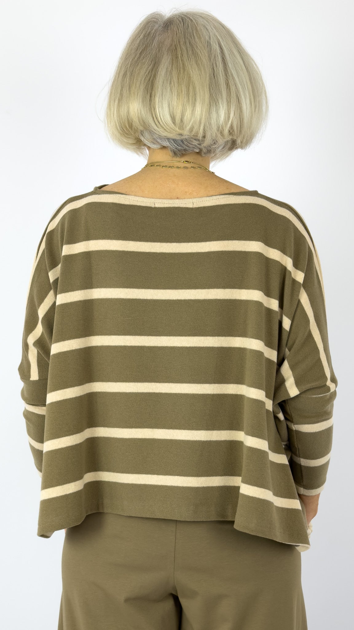 Mama b Kira Jumper Cumin Stripe