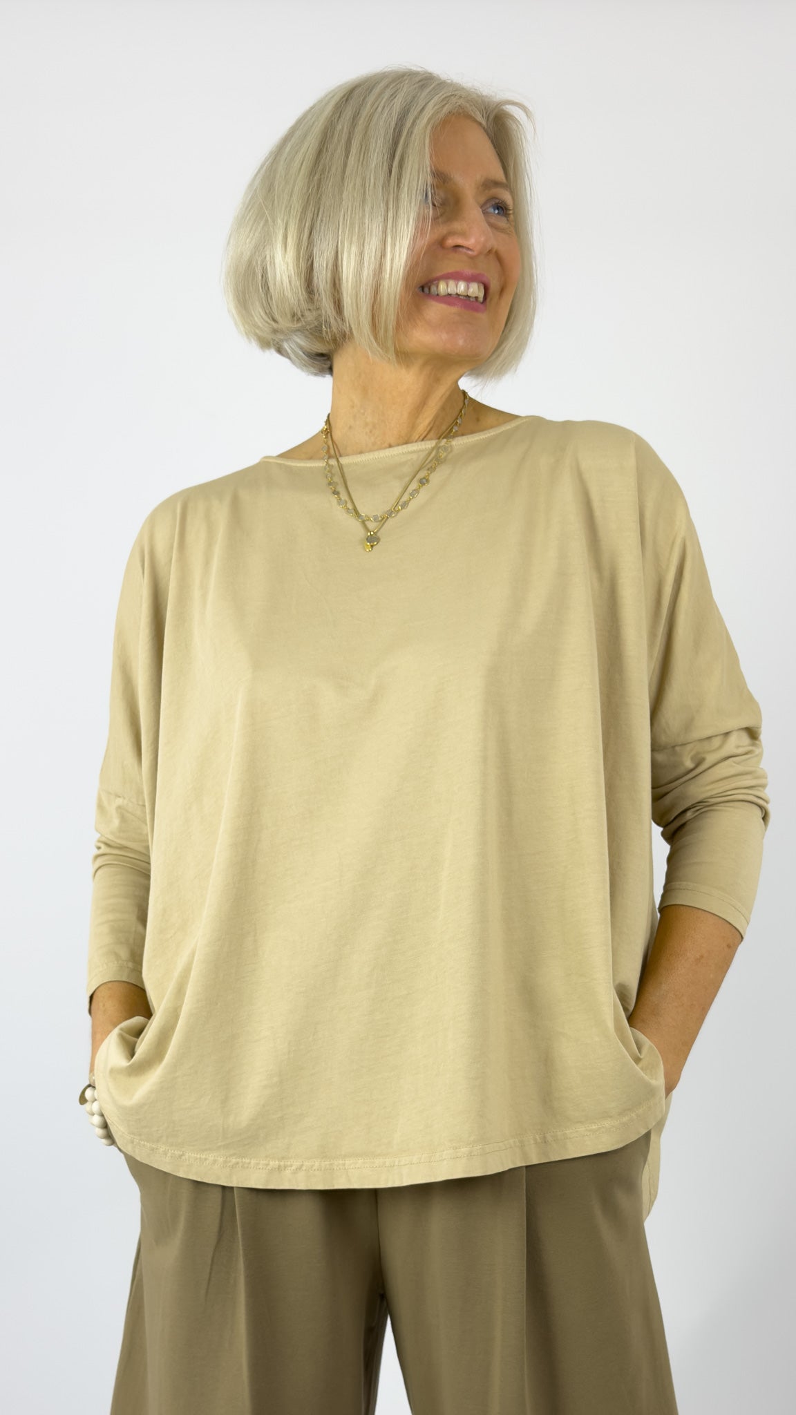 Mama b Domenica T-Shirt Grano