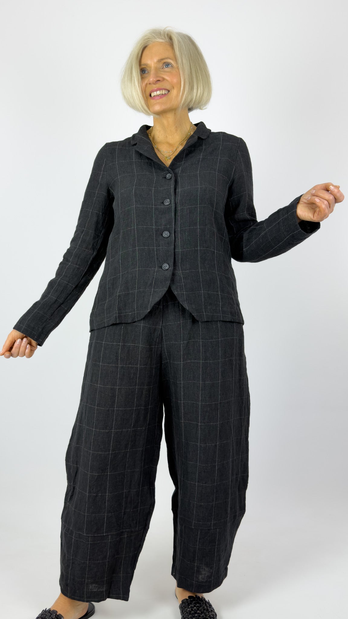 Mama b Rima A/E Trousers Anthracite Teuse