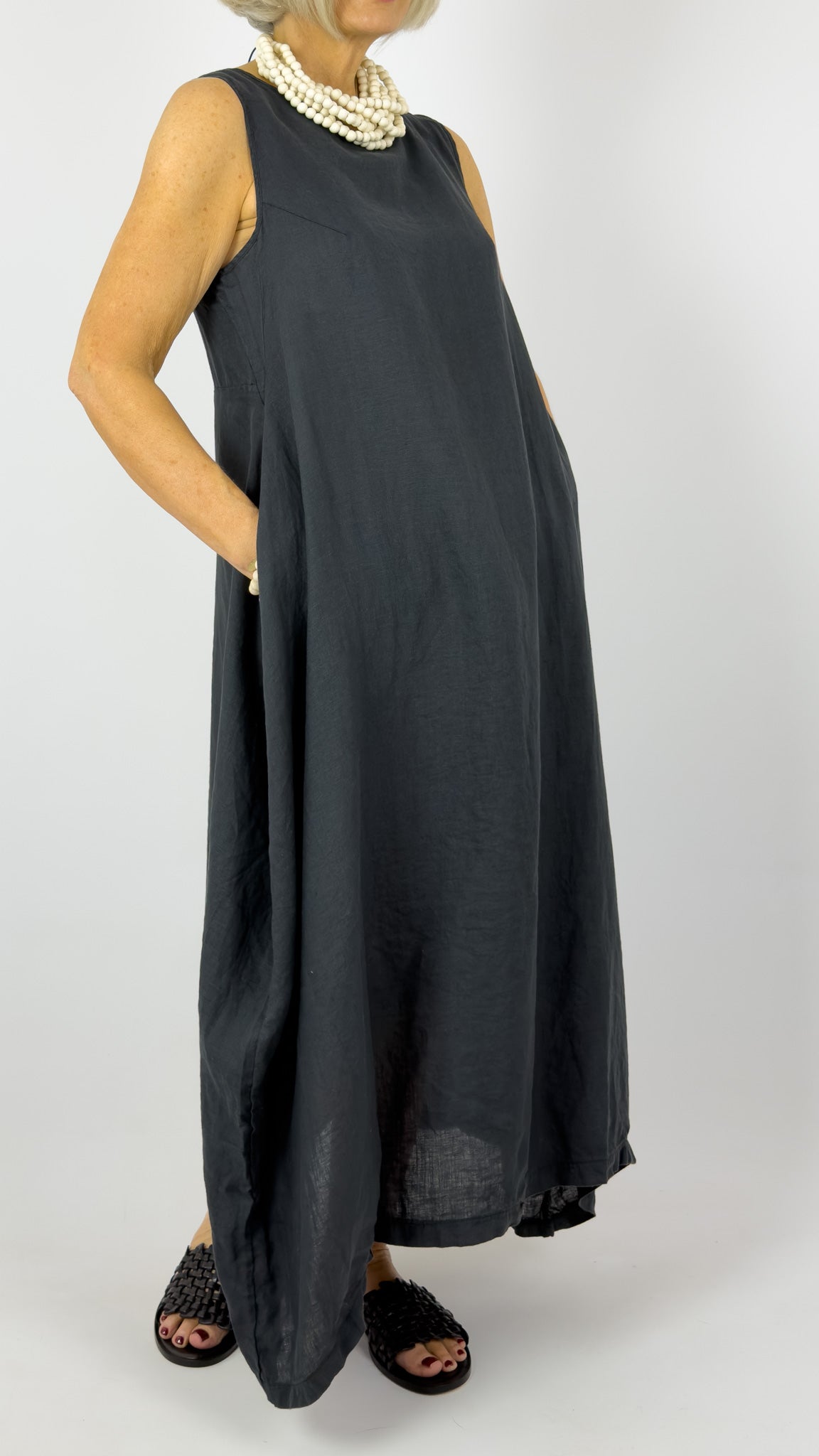 Mama b Alma L Dress Anthracite