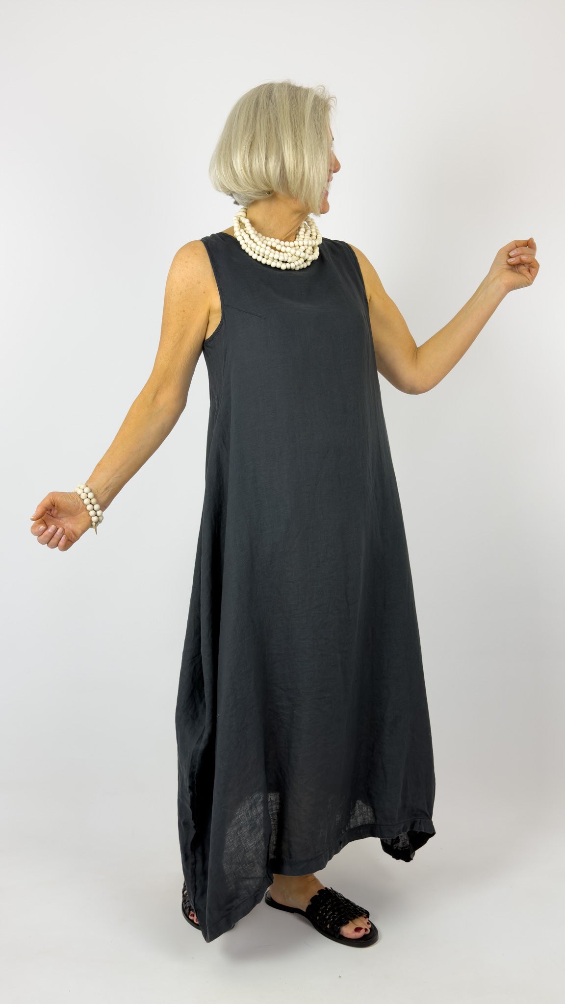 Mama b Alma L Dress Anthracite