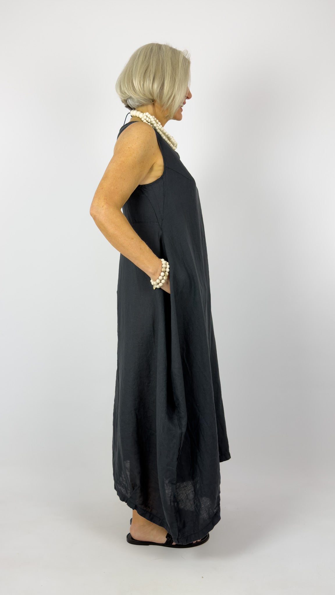 Mama b Alma L Dress Anthracite