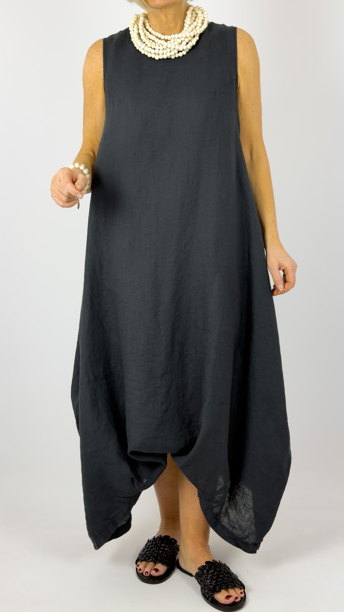 Mama b Alma L Dress Anthracite