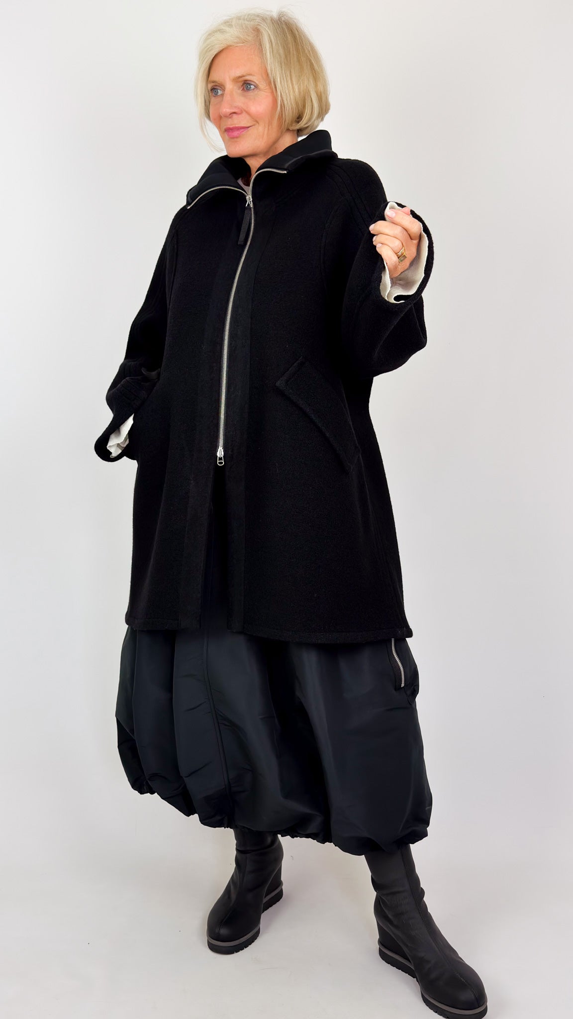 Annette Görtz Karo Coat Black