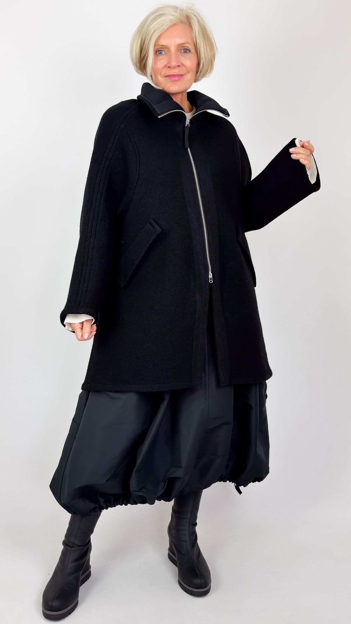 Annette Görtz Karo Coat Black