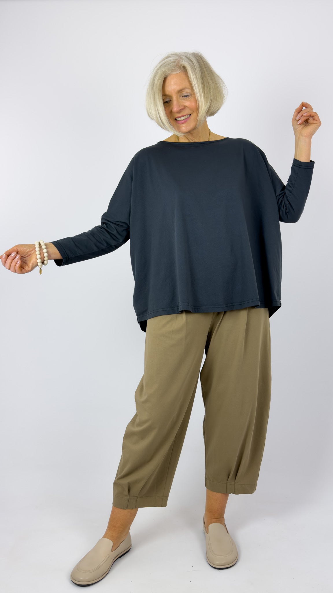 Mama b Domenica T-Shirt Anthracite