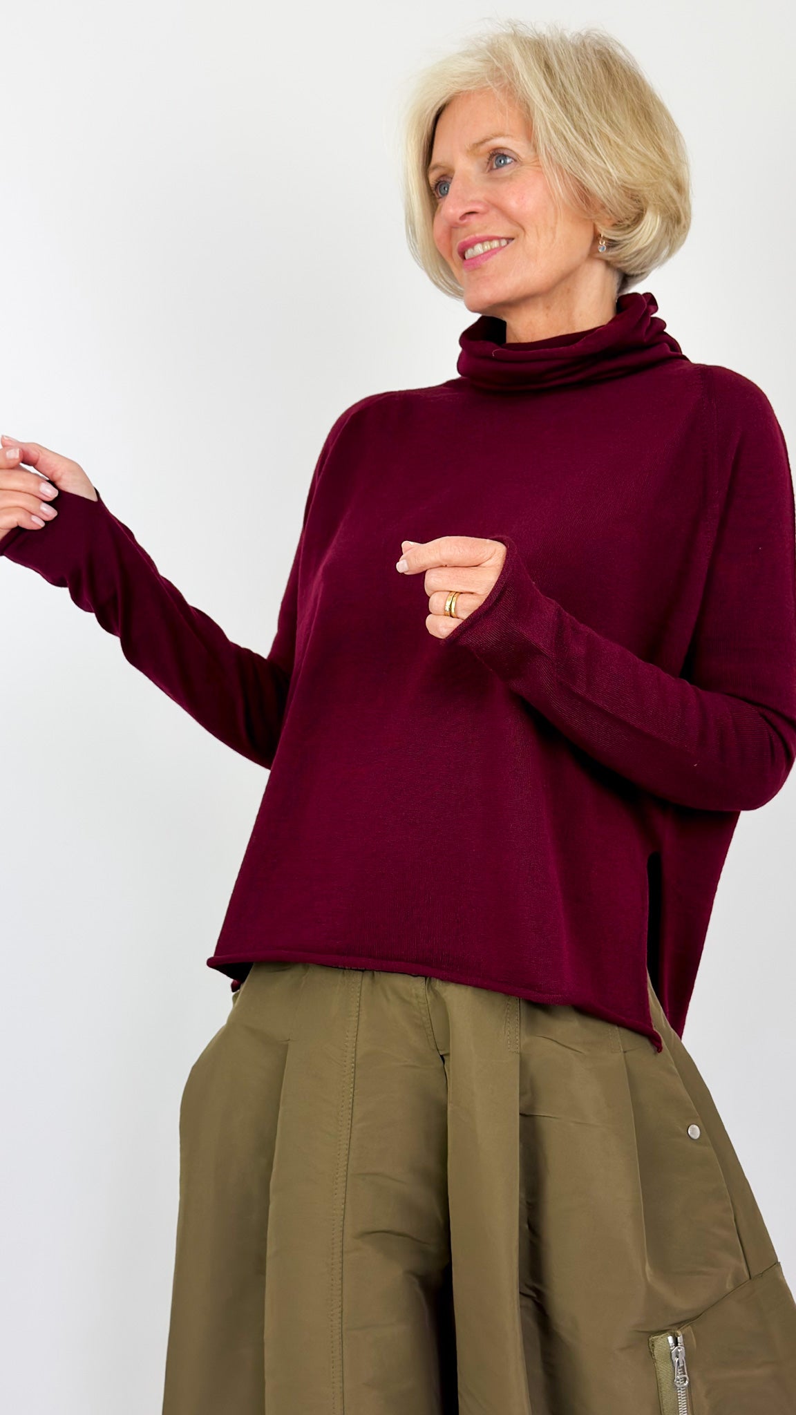 Annette Görtz Aloe Jumper Merlot
