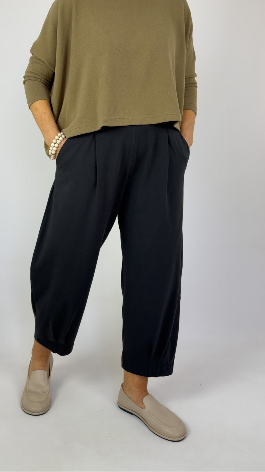 Mama b Bianco U Trousers Anthracite