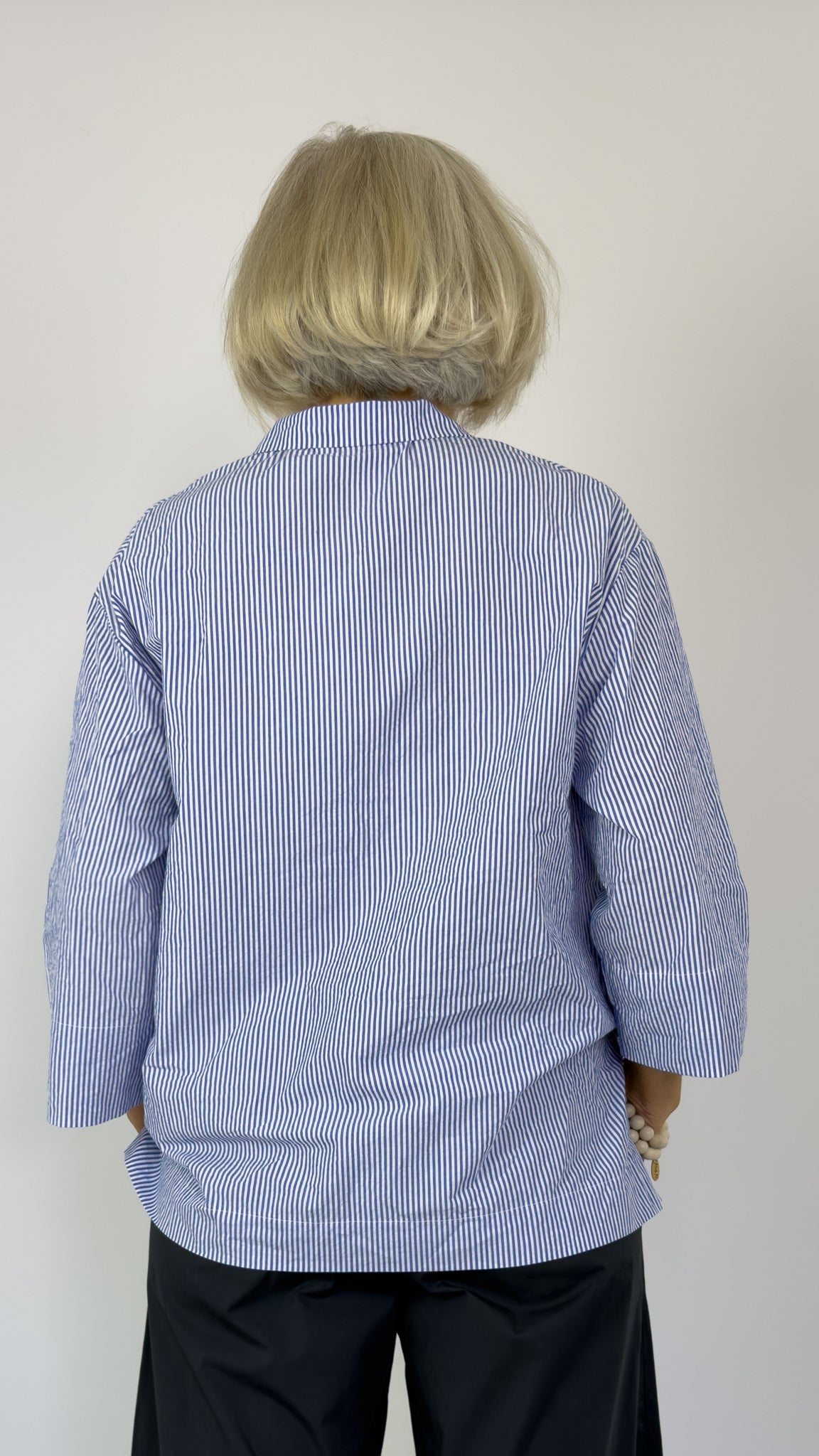 Mama b Ottobre Shirt Azzuro Stripe