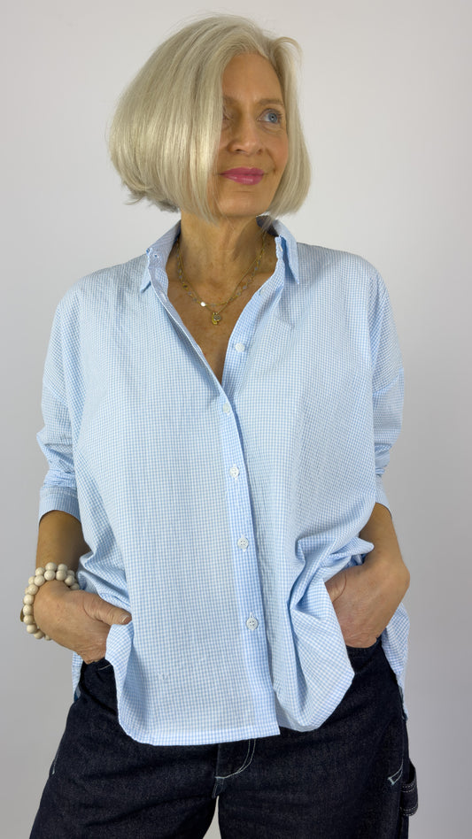 Mama b Accesa Shirt Celeste