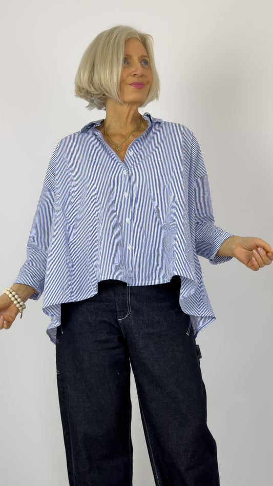 Mama b Accesa Shirt Azzuro