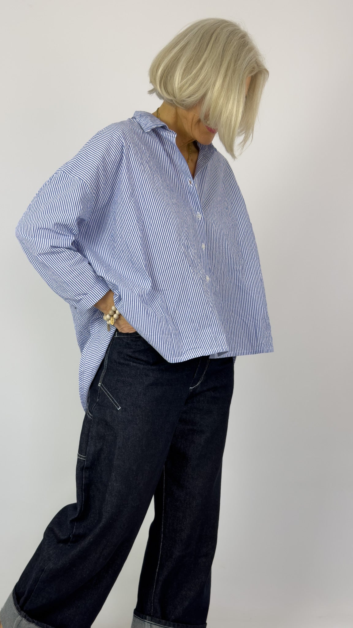 Mama b Accesa Shirt Azzuro