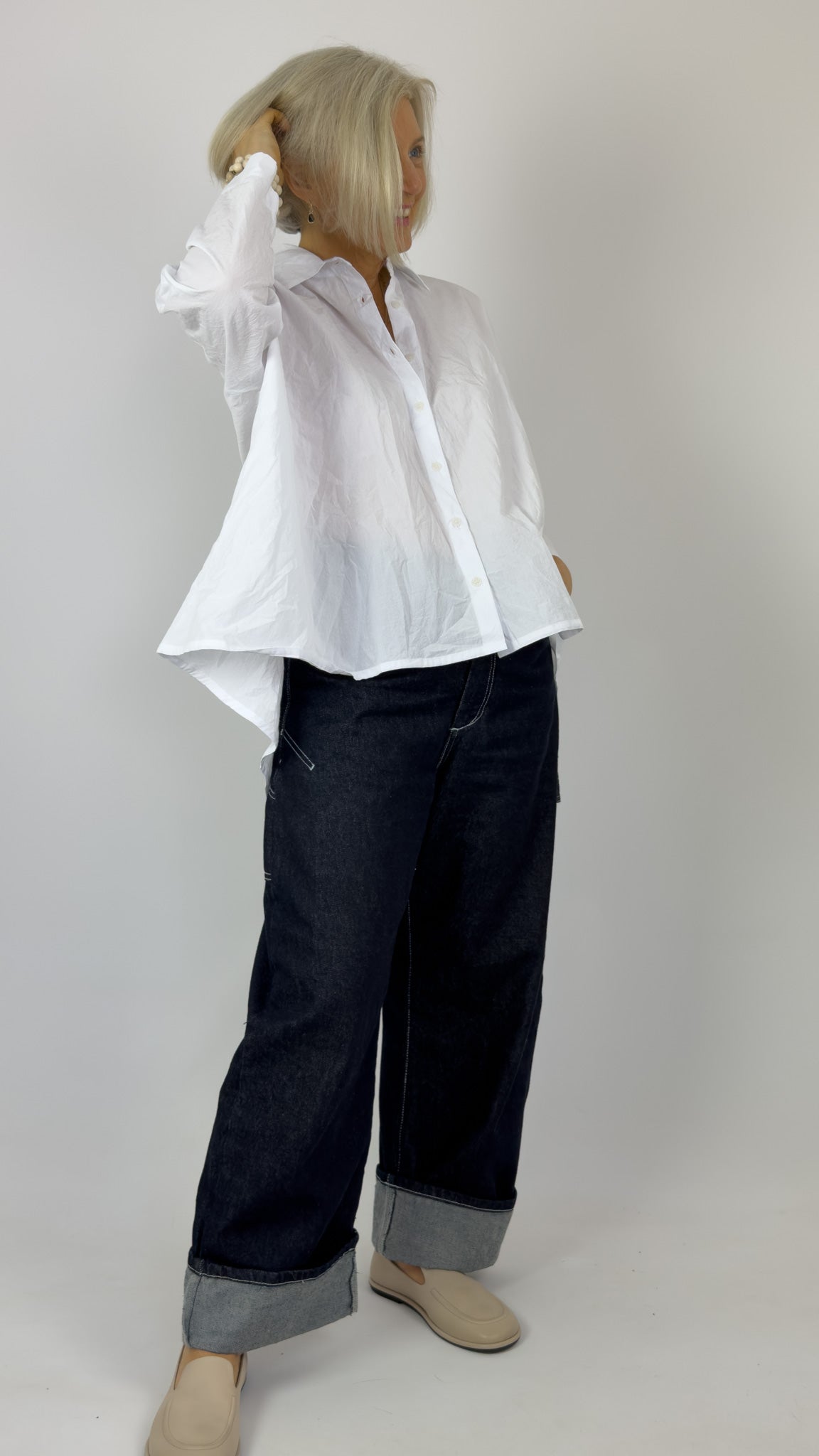 Mama b Accesa Shirt White