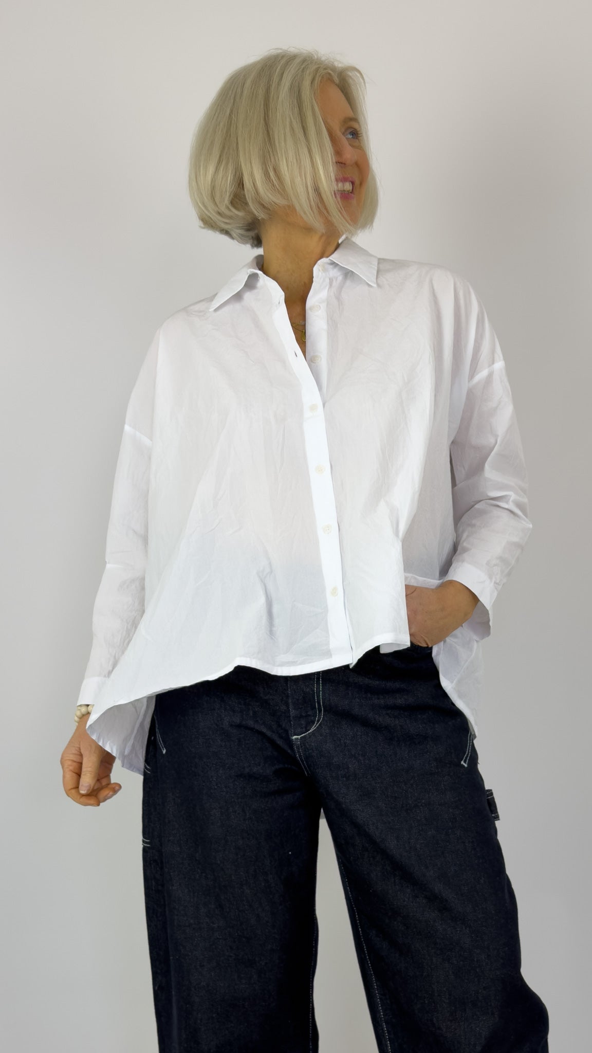 Mama b Accesa Shirt White
