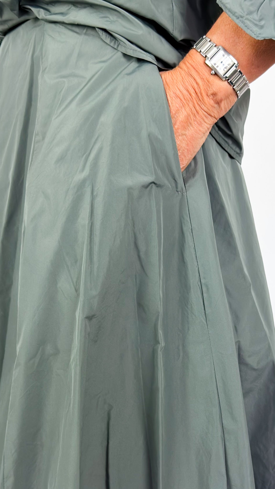 Neirami 116 Skirt Jade/Grey