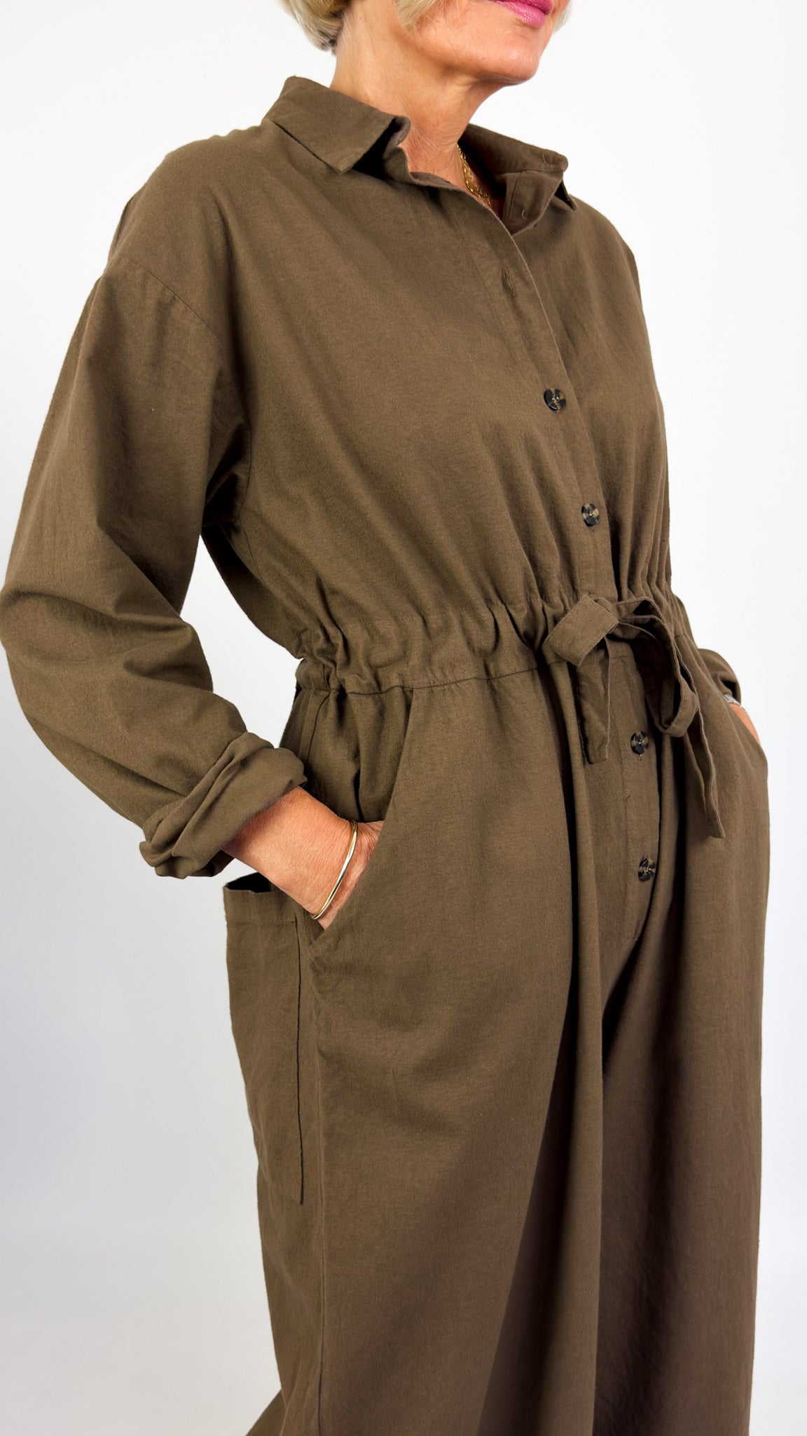 Neirami 314 Jumpsuit Tobacco