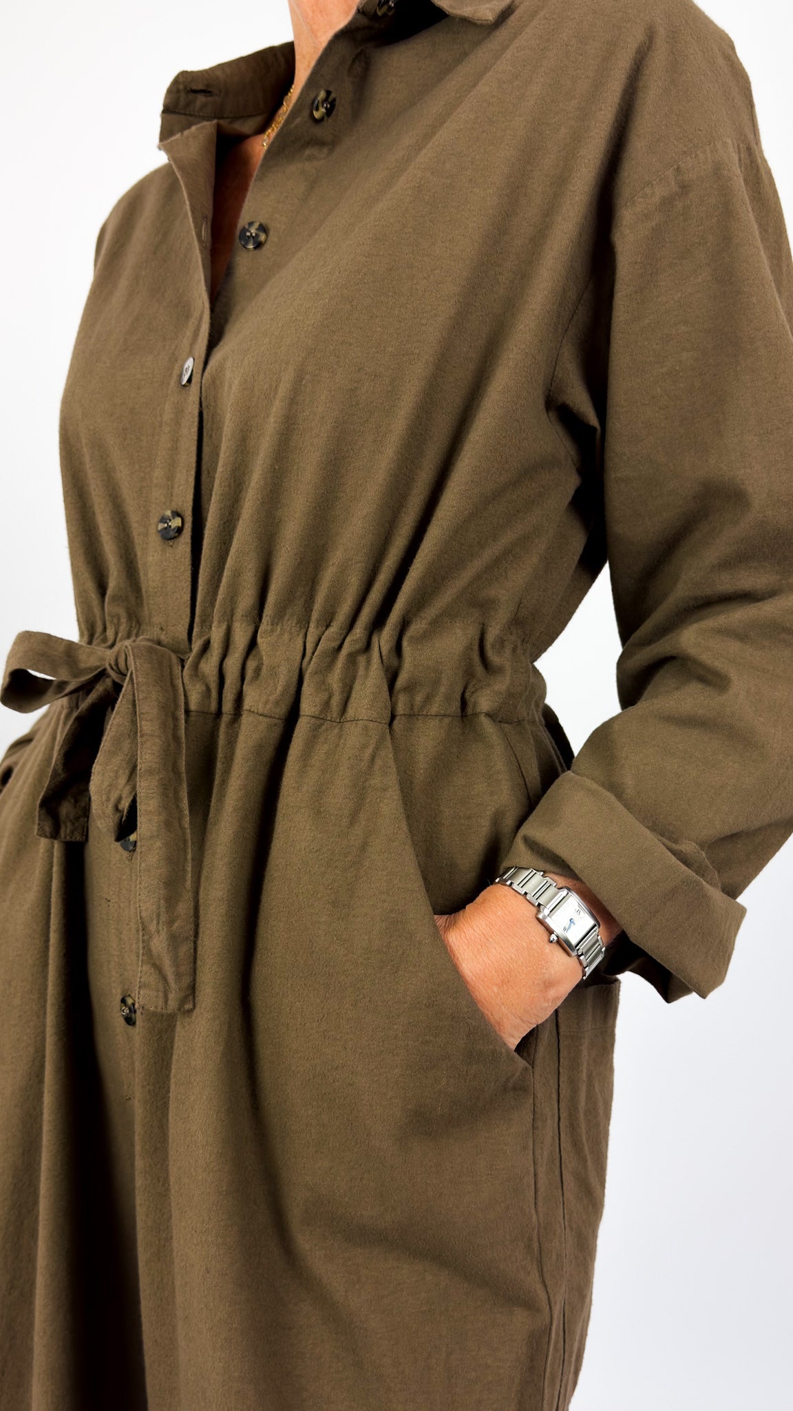 Neirami 314 Jumpsuit Tobacco