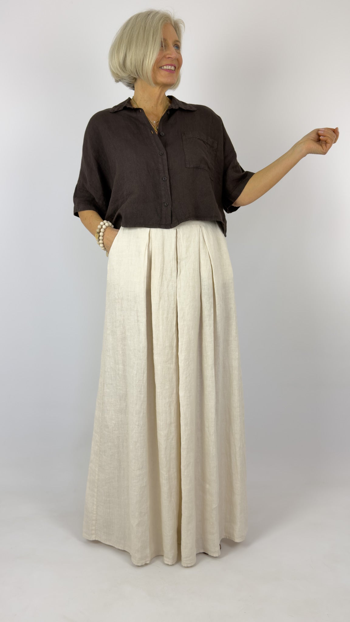 Humility Turba Trousers Natural