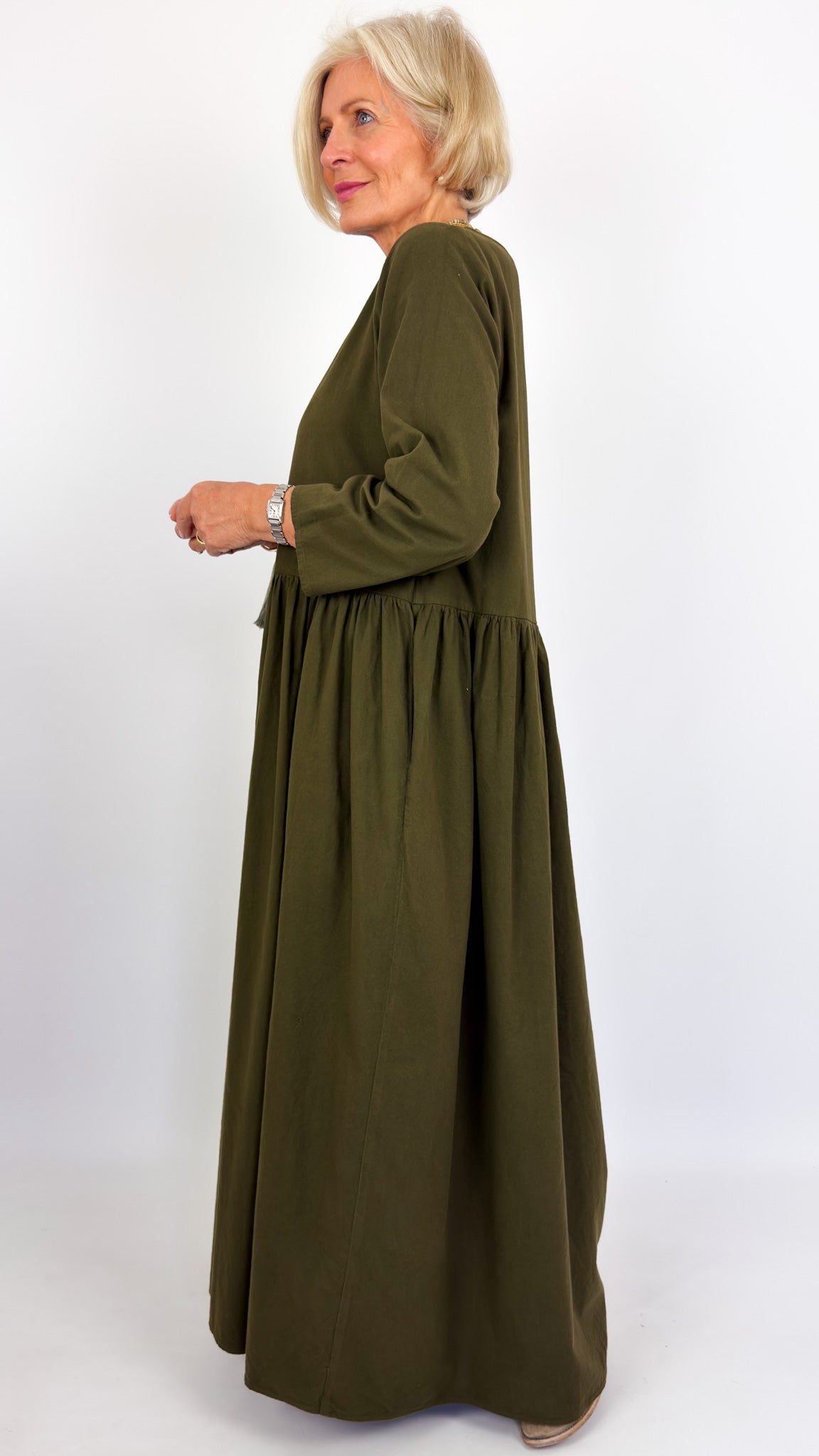 Neirami 233 Dress Muschio