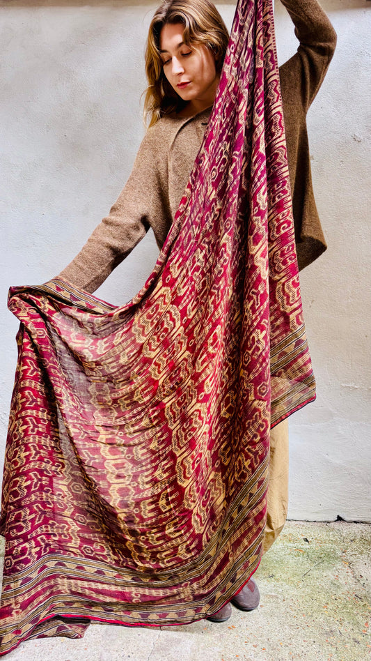 Rundholz DIP 1401 Scarf Berber Cloud Print