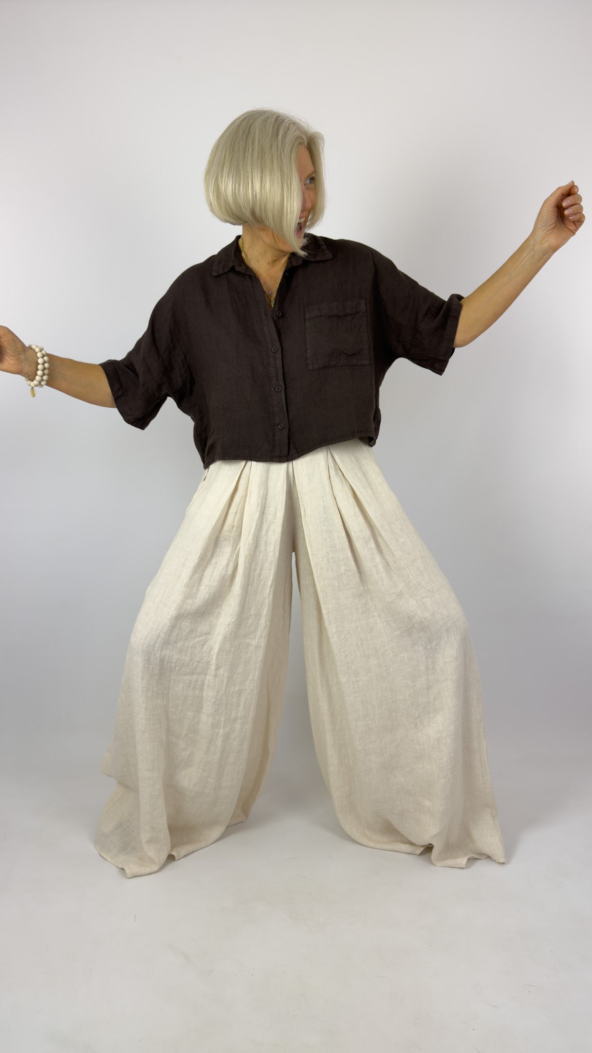 Humility Turba Trousers Natural