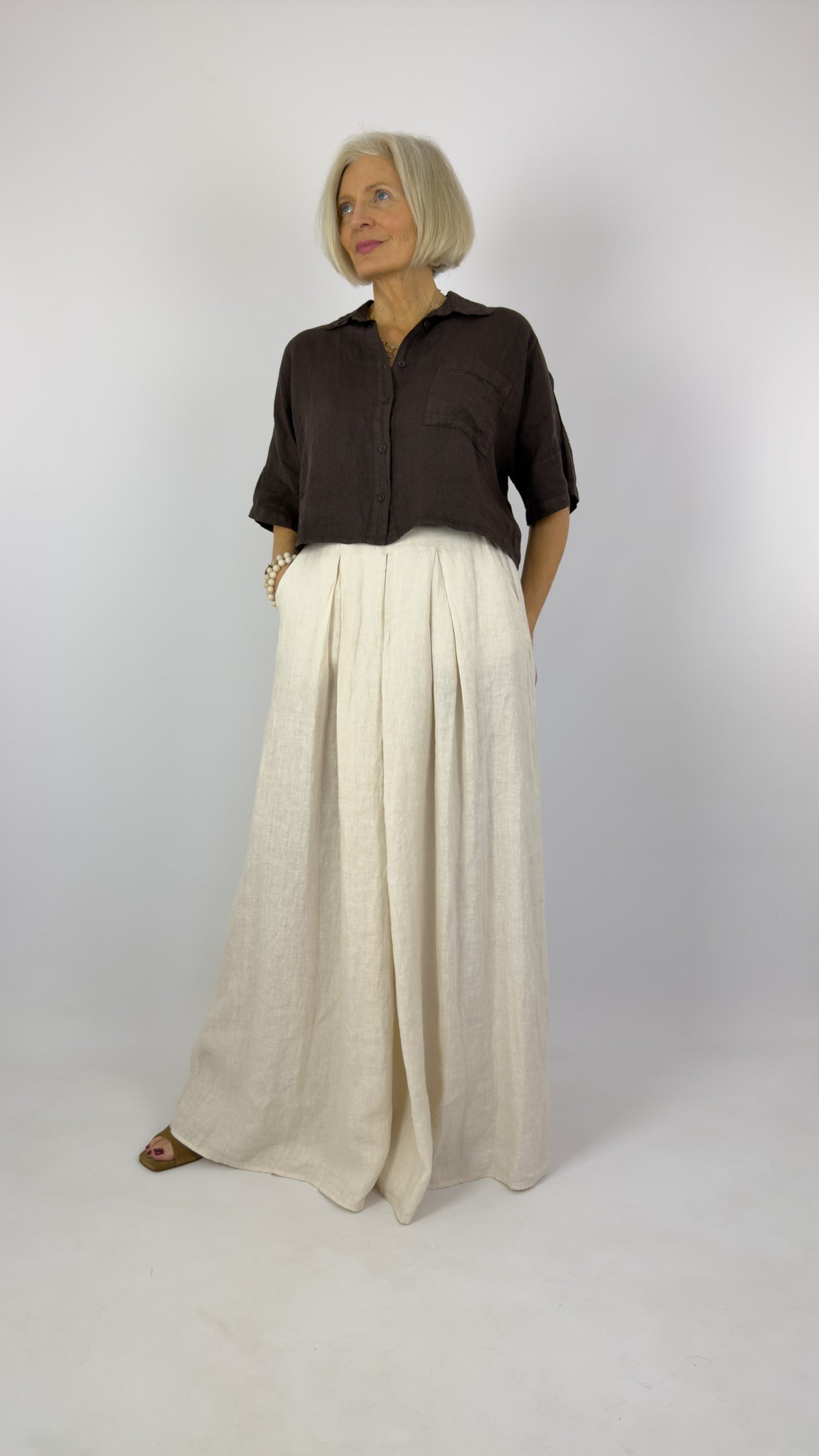 Humility Turba Trousers Natural