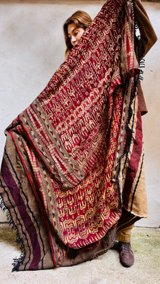 Rundholz DIP 7703 Scarf Clay Cloud Stripe