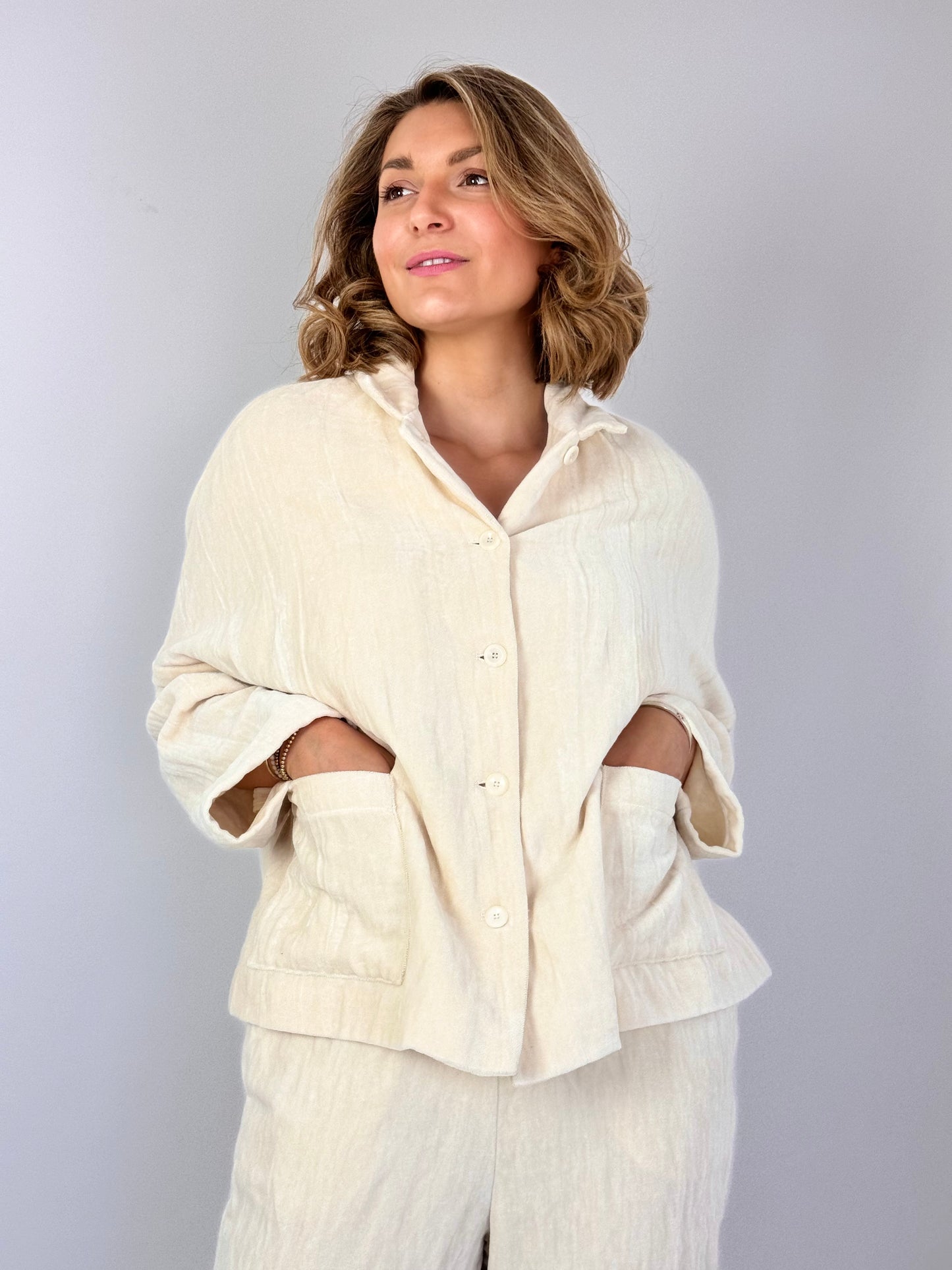 Frida Zazou Anya Jacket Latte