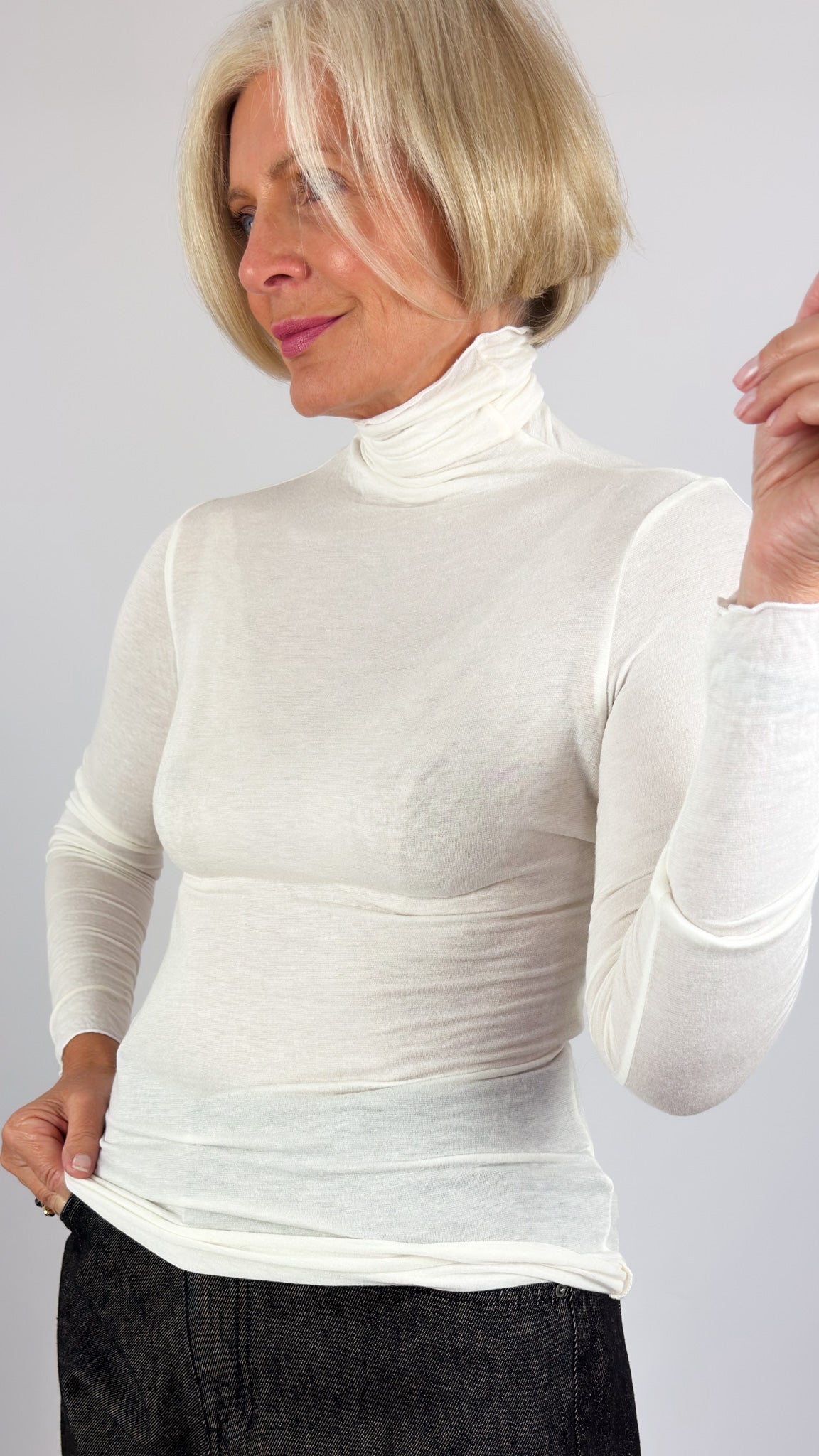 Neirami 118 Top Ivory