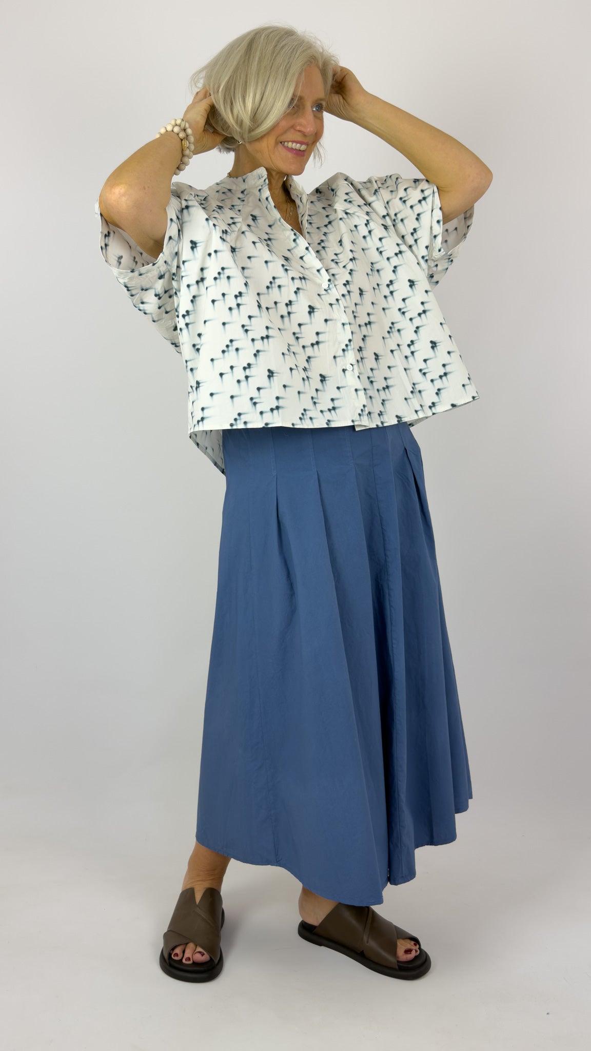 Humility Linea Skirt Denim